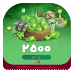 خرید 2500 جم کلش اف کلنز