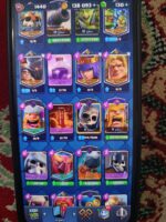 اکانت کلش رویال سطح کلکسیون 1440 کد 104179 - تصویر 5