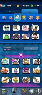 اکانت کلش رویال سطح کلکسیون 1674 کد 103964 - تصویر 4