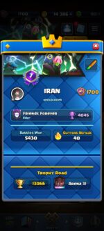 اکانت کلش رویال سطح کلکسیون 1700 کد 103974 - تصویر 2