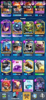 اکانت کلش رویال سطح کلکسیون Max کد 104280 - تصویر 4