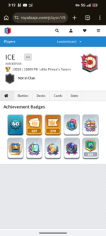 اکانت کلش رویال سطح کلکسیون 60 کد 104261 - تصویر 5