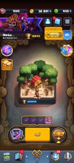 اکانت کلش رویال سطح کلکسیون 1505 کد 104018 - تصویر 2