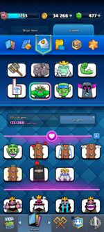 اکانت کلش رویال سطح کلکسیون 1400 کد 104574 - تصویر 7