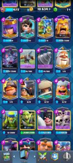 اکانت کلش رویال سطح کلکسیون 1572 کد 104905 - تصویر 5