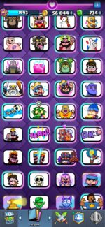 اکانت کلش رویال سطح کلکسیون 2000 کد 104642 - تصویر 7