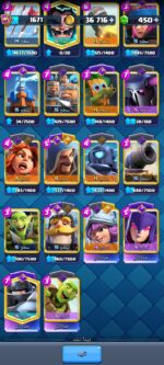 اکانت کلش رویال سطح کلکسیون Max کد 104834 - تصویر 4