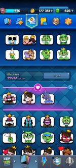 اکانت کلش رویال سطح کلکسیون 1420 کد 105199 - تصویر 7