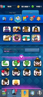 اکانت کلش رویال سطح کلکسیون 1821 کد 105094 - تصویر 4