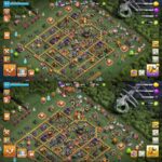 اکانت کلش آف کلنز تاون هال 17 لول 115 کد 21077 - تصویر 2