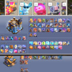 اکانت کلش آف کلنز تاون هال 18 لول 206 کد 24103 - تصویر 3