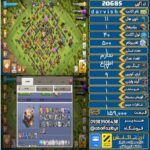 اکانت کلش آف کلنز تاون هال 11 لول ۴۰ کد 20685