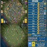 اکانت کلش آف کلنز تاون هال 14 لول ۱۵۱ کد 25420