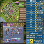 اکانت کلش آف کلنز تاون هال 18 لول 202 کد 25428
