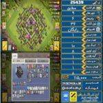 اکانت کلش آف کلنز تاون هال 9 لول ۳۶ کد 25439