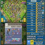 اکانت کلش آف کلنز تاون هال 18 لول 187 کد 25458