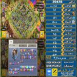 اکانت کلش آف کلنز تاون هال 18 لول ۱۶۱ کد 25478