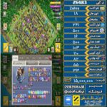 اکانت کلش آف کلنز تاون هال 18 لول 241 کد 25483