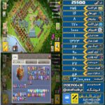 اکانت کلش آف کلنز تاون هال 16 لول 170 کد 25500