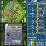 اکانت کلش آف کلنز تاون هال 14 لول 131 کد 25505