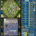 اکانت کلش آف کلنز تاون هال 14 لول 134 کد 25532