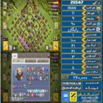 اکانت کلش آف کلنز تاون هال 11 لول 90 کد 25547