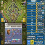 اکانت کلش آف کلنز تاون هال 16 لول 178 کد 25589