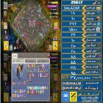 اکانت کلش آف کلنز تاون هال 18 لول 276 کد 25617