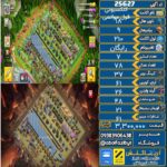 اکانت کلش آف کلنز تاون هال 18 لول 210 کد 25627