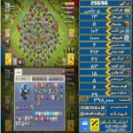 اکانت کلش آف کلنز تاون هال 13 لول 102 کد 25696
