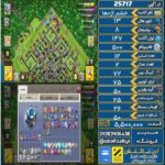 اکانت کلش آف کلنز تاون هال 13 لول ۱۴۷ کد 25717