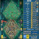 اکانت کلش آف کلنز تاون هال 16 لول 303 کد 25731