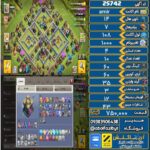 اکانت کلش آف کلنز تاون هال 14 لول 108 کد 25742